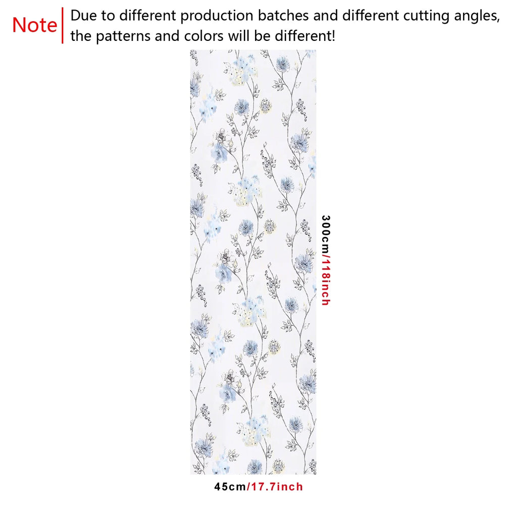 Green Plant Retro Leaf Flower Waterproof Peel And Stick Wallpaper Q19166