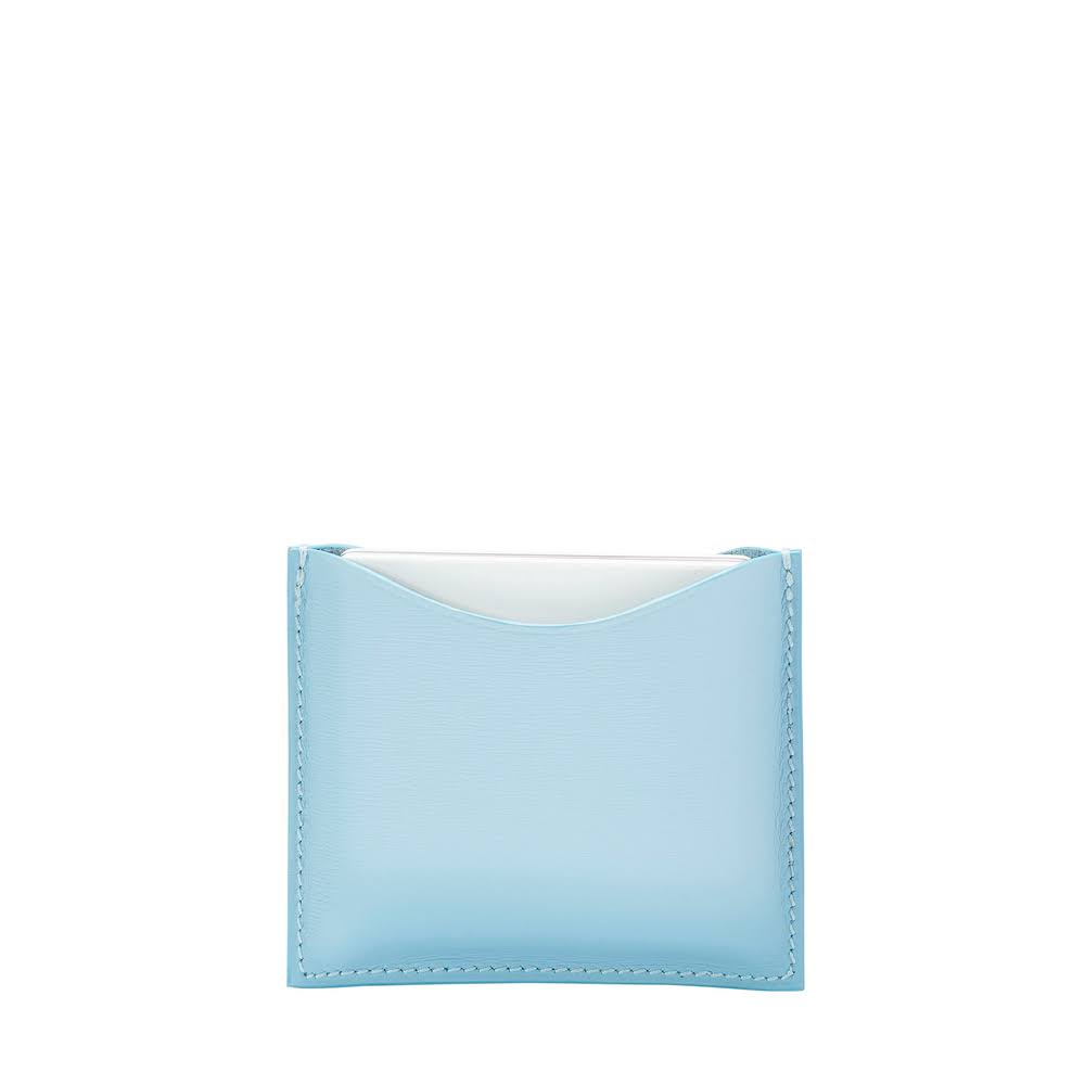 Blue Leather Powder Case B23146