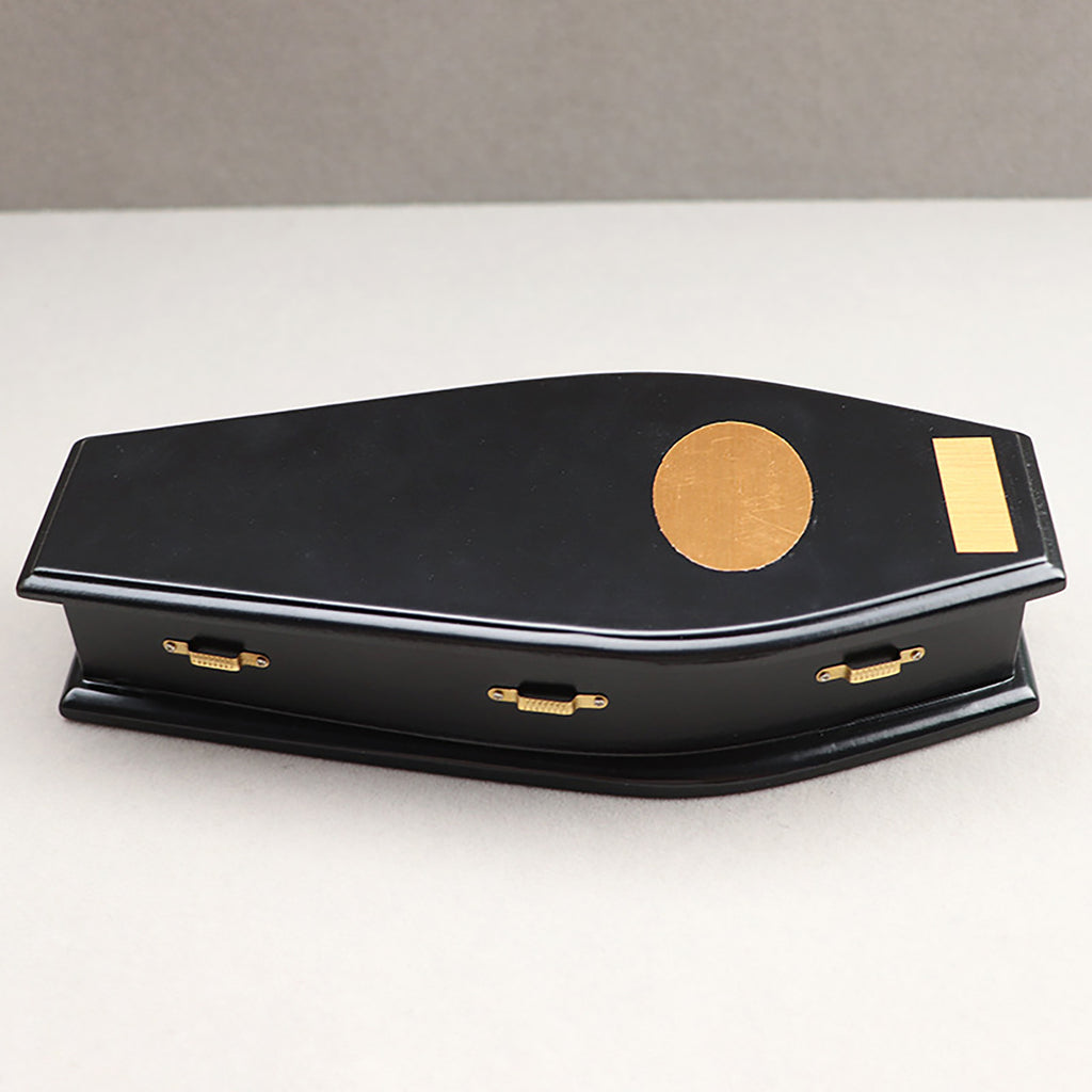 Wooden Dollhouse Coffins Model, 1/12 Scale G983