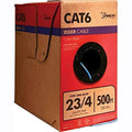 23/4 CAT6 Ethernet Riser Blue Data Cable Cord, 500 ft D30367