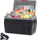 12V 50L Portable Car Refrigerator Freezer with Wheels C291131