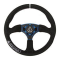 Suede Steering Wheel Blue M984331