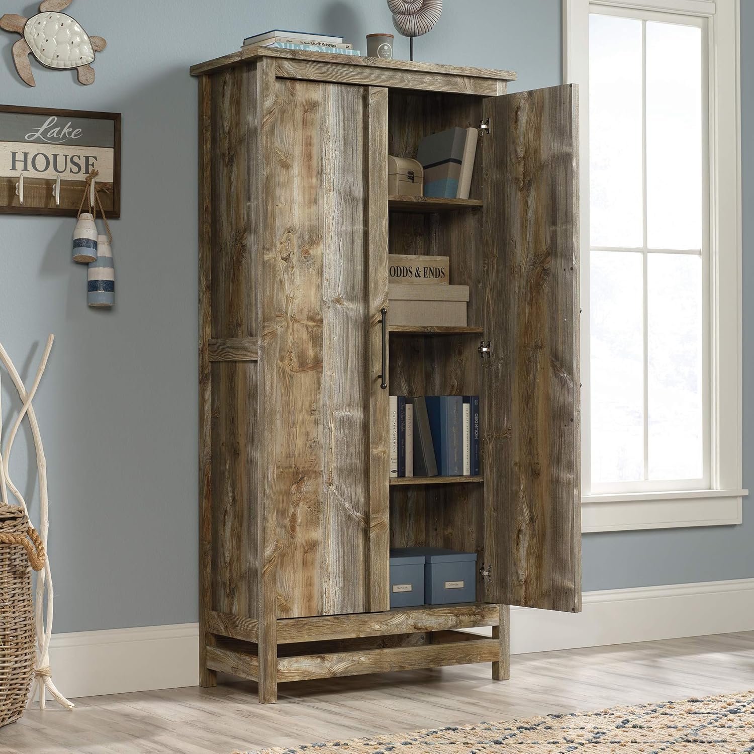 Rustic Cedar Storage Cabinet S992