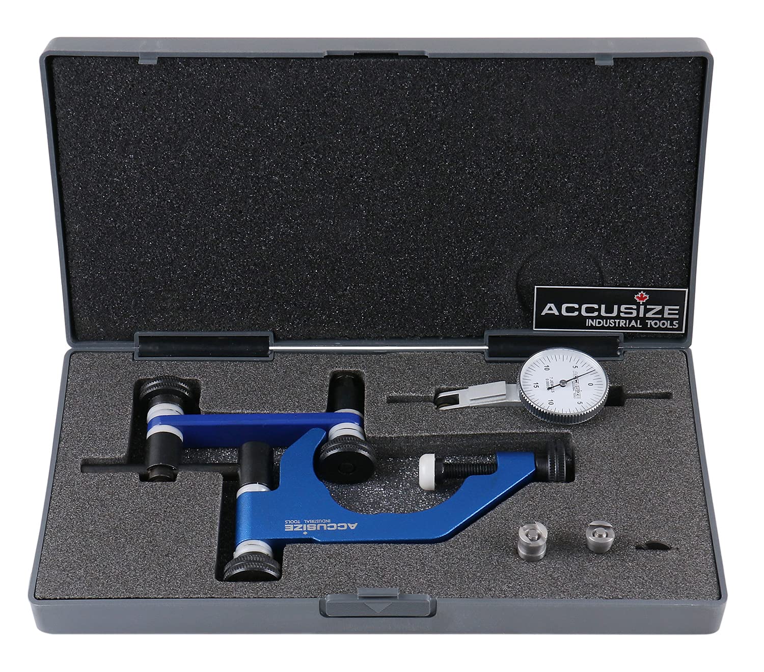 0.03'' by 0.0005'' Dial Test Indicator with Universal Indicator Holder P3551