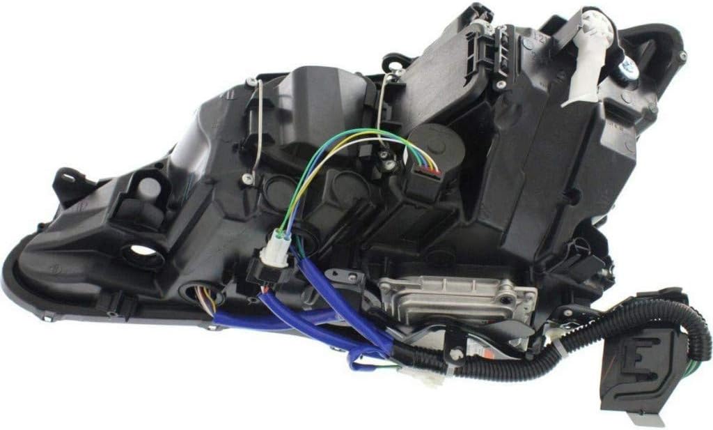 Passenger Side Headlight Assembly for Lexus IS250 2009 2010 Z29938
