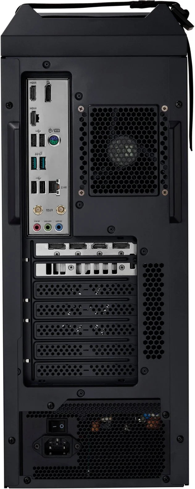Gaming PC with Intel Core i7-13700KF, 128GB RAM, 2TB NVMe SSD + 2TB HDD, RTX 4060Ti 8GB, Windows 11 Home E542
