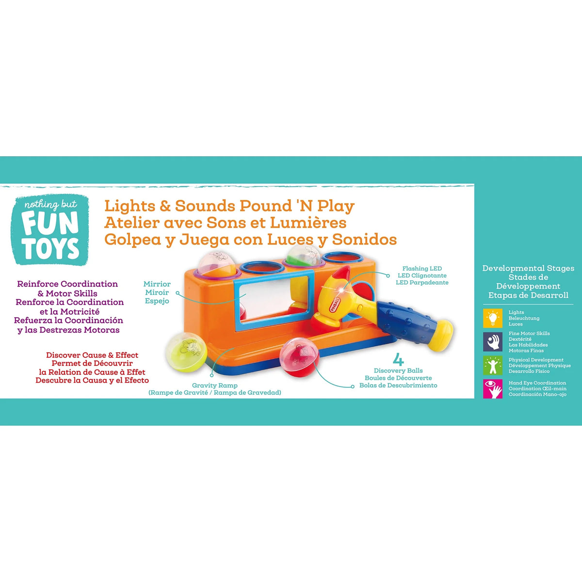 Pound and Play Toys for Children Ages 18+ Months H579