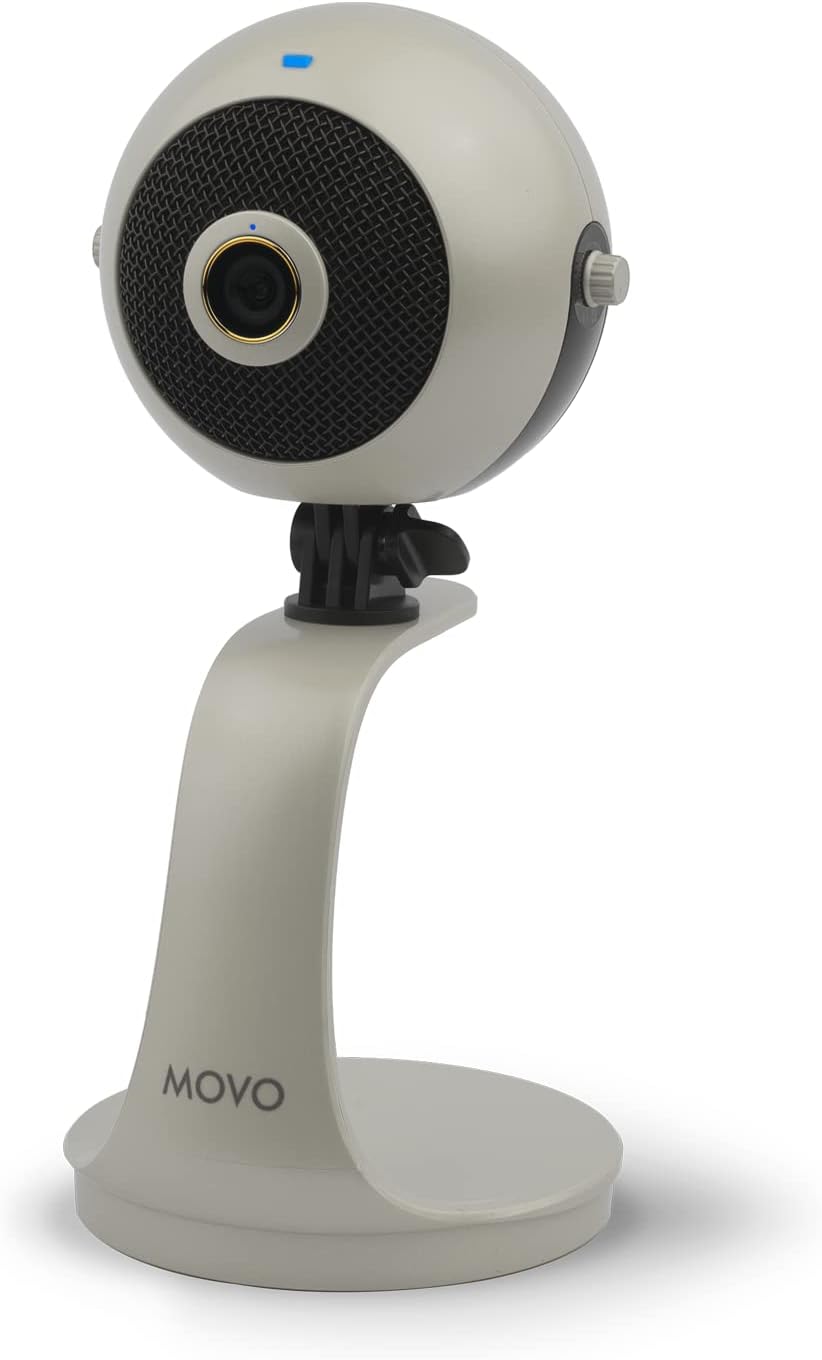 Pearl White 1080p HD Webcam and Condenser Microphone F517532