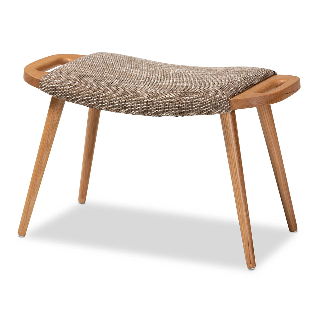 Light Brown Upholstered Bench T83832