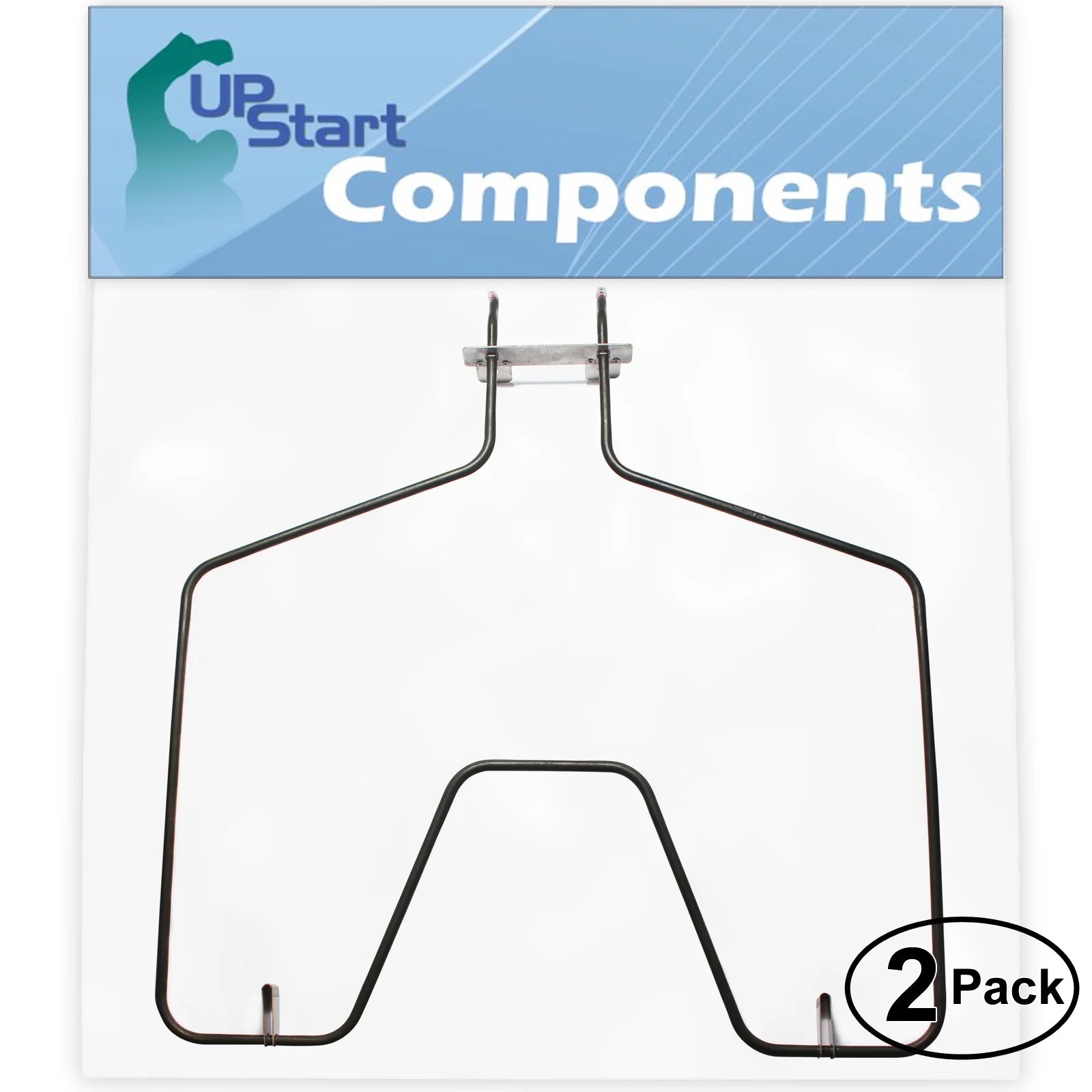 2-Pack Replacement Bake Element for General Electric Oven Heating Element W40114