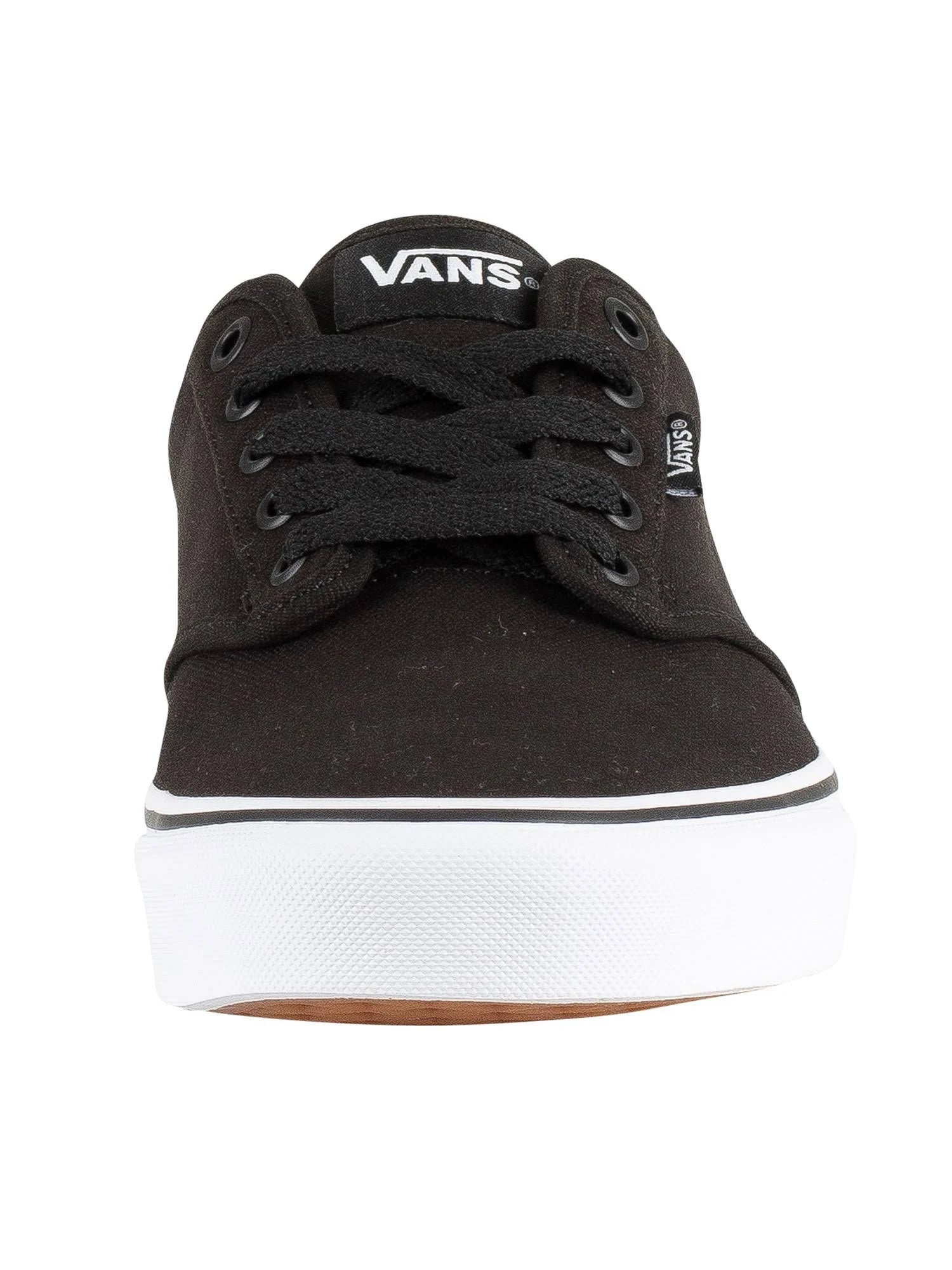 Canvas Black/White Vans Shoes W816641