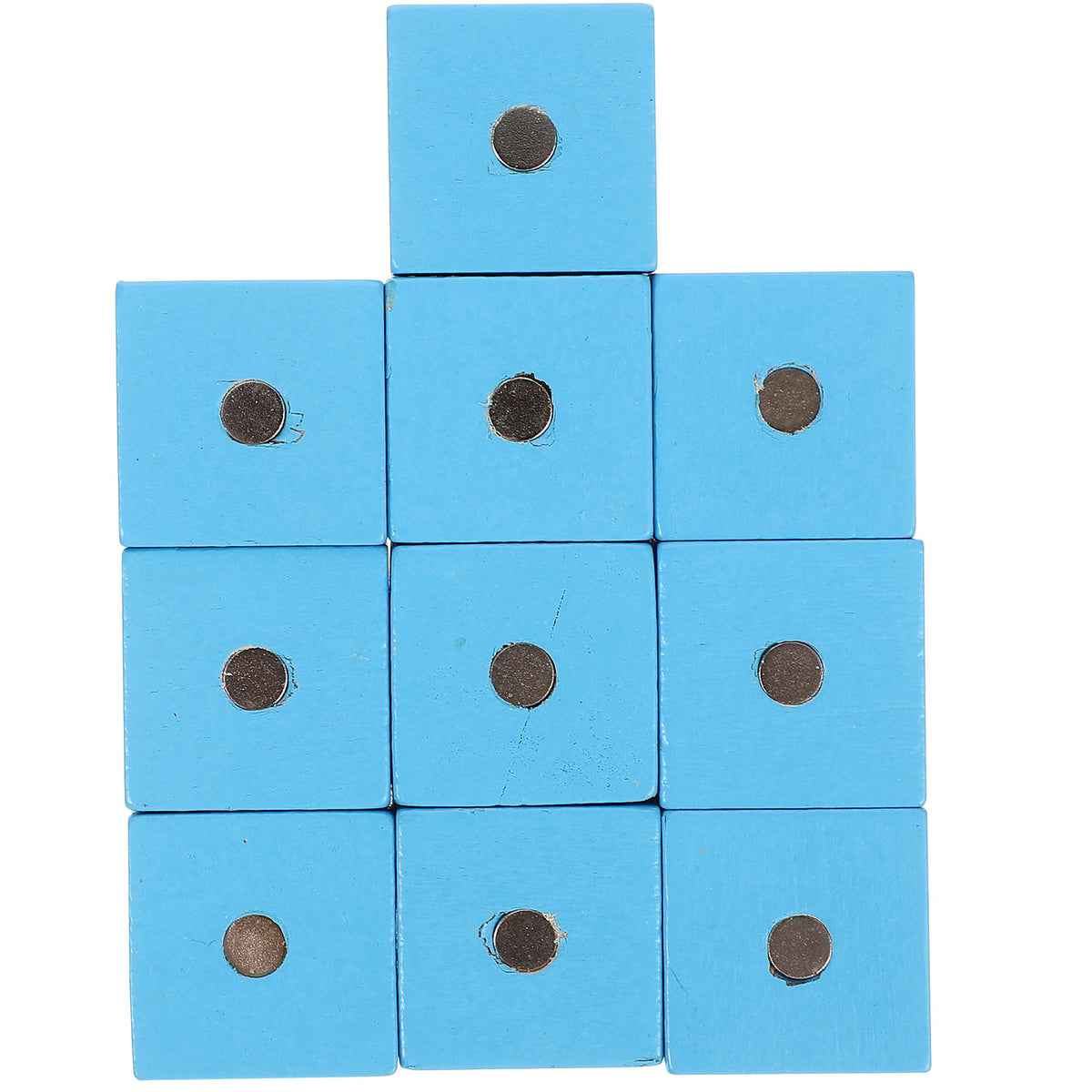 Magnetic Wood Building Block Cube Toys V2733