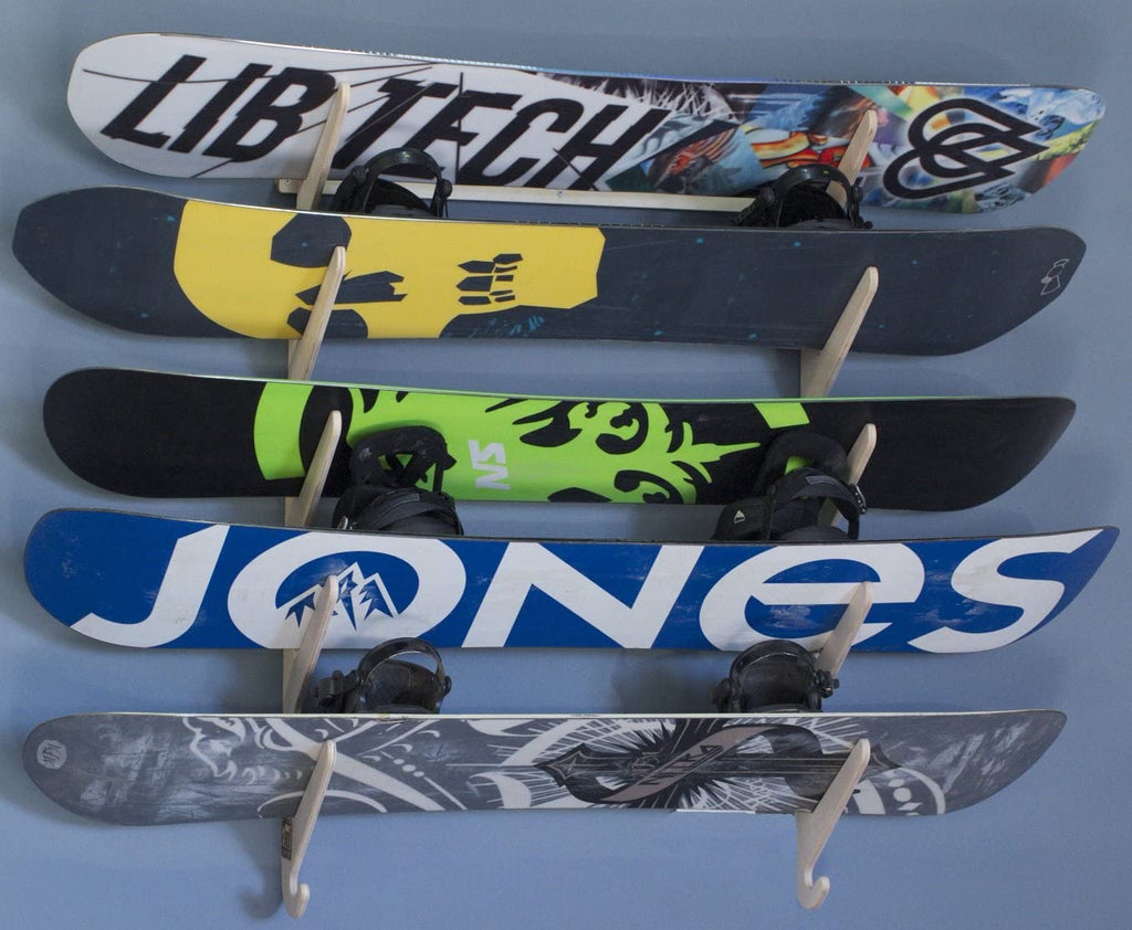 Snowboard Wall Rack (Holds 5) D8903