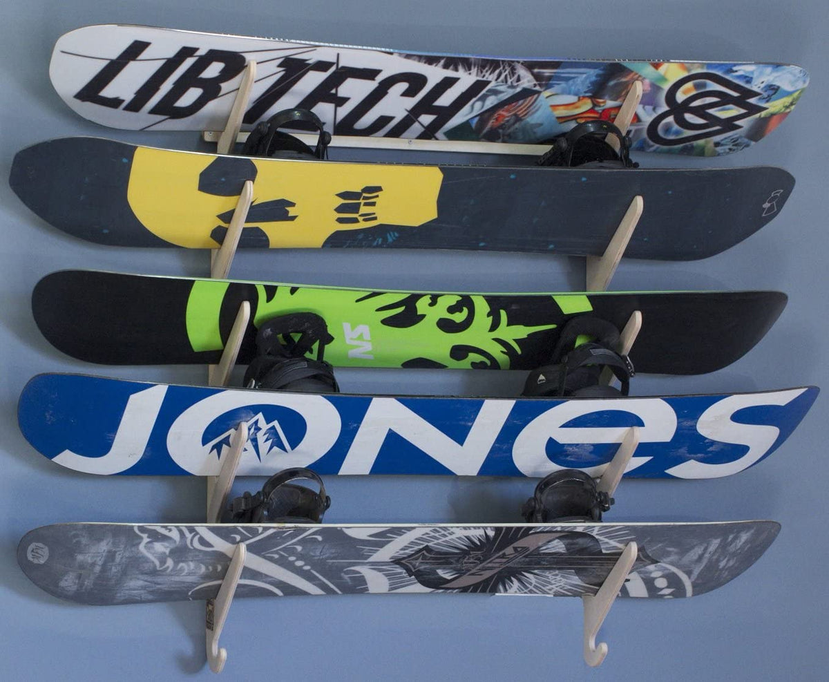 Snowboard Wall Rack (Holds 5) D8903