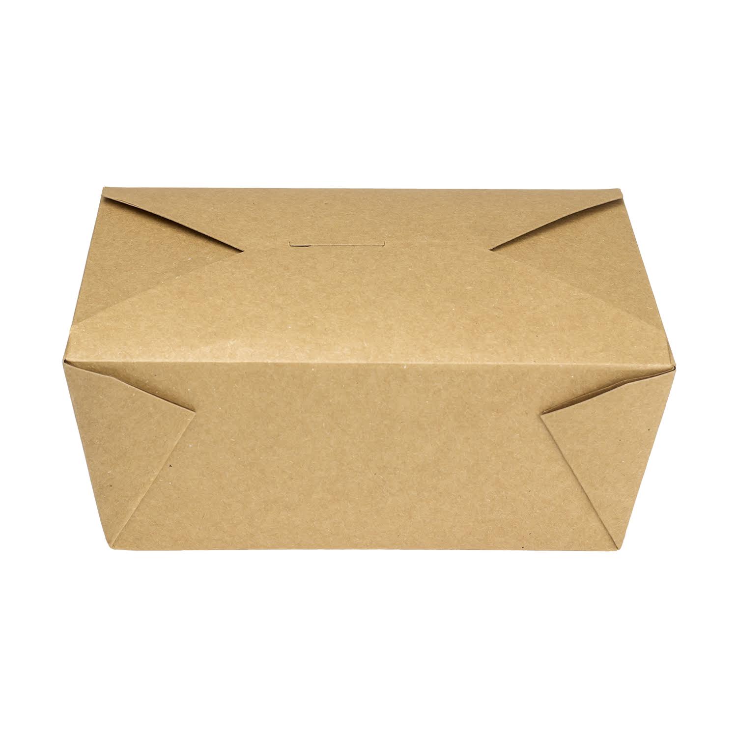 Kraft Fold-To-Go Boxes, 110 oz, Case of 160 T8826