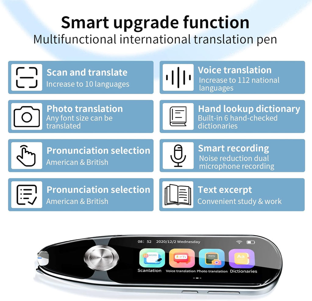 112 Languages Translation Pen Scanner P2961