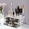Clear Acrylic 3 Drawer Cosmetic Organizer Q162