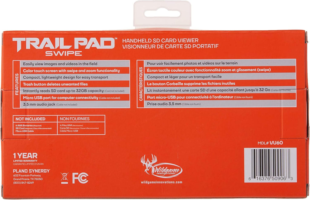 Brown SD Card Reader with Touch Screen, Pack of 2 C555370
