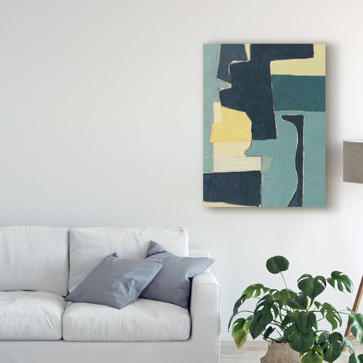 Blue Note II Canvas A8035