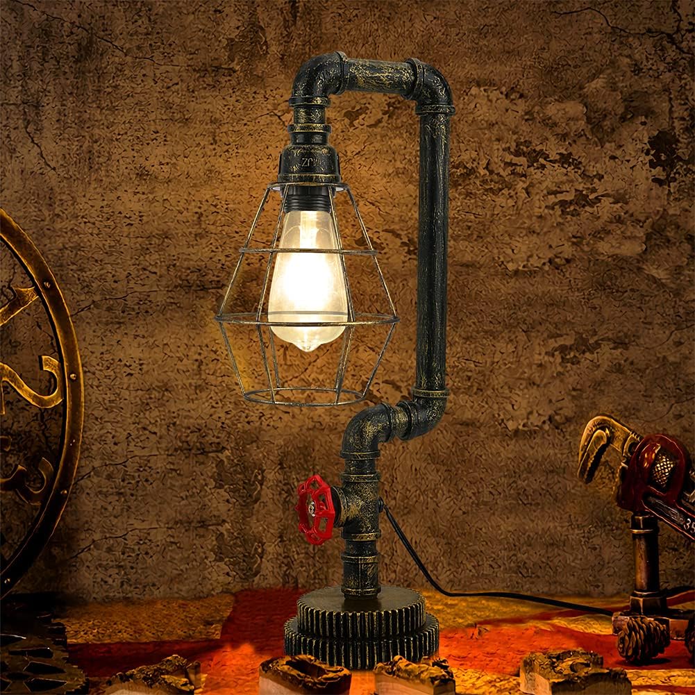 Vintage Industrial Desk Lamp M1256