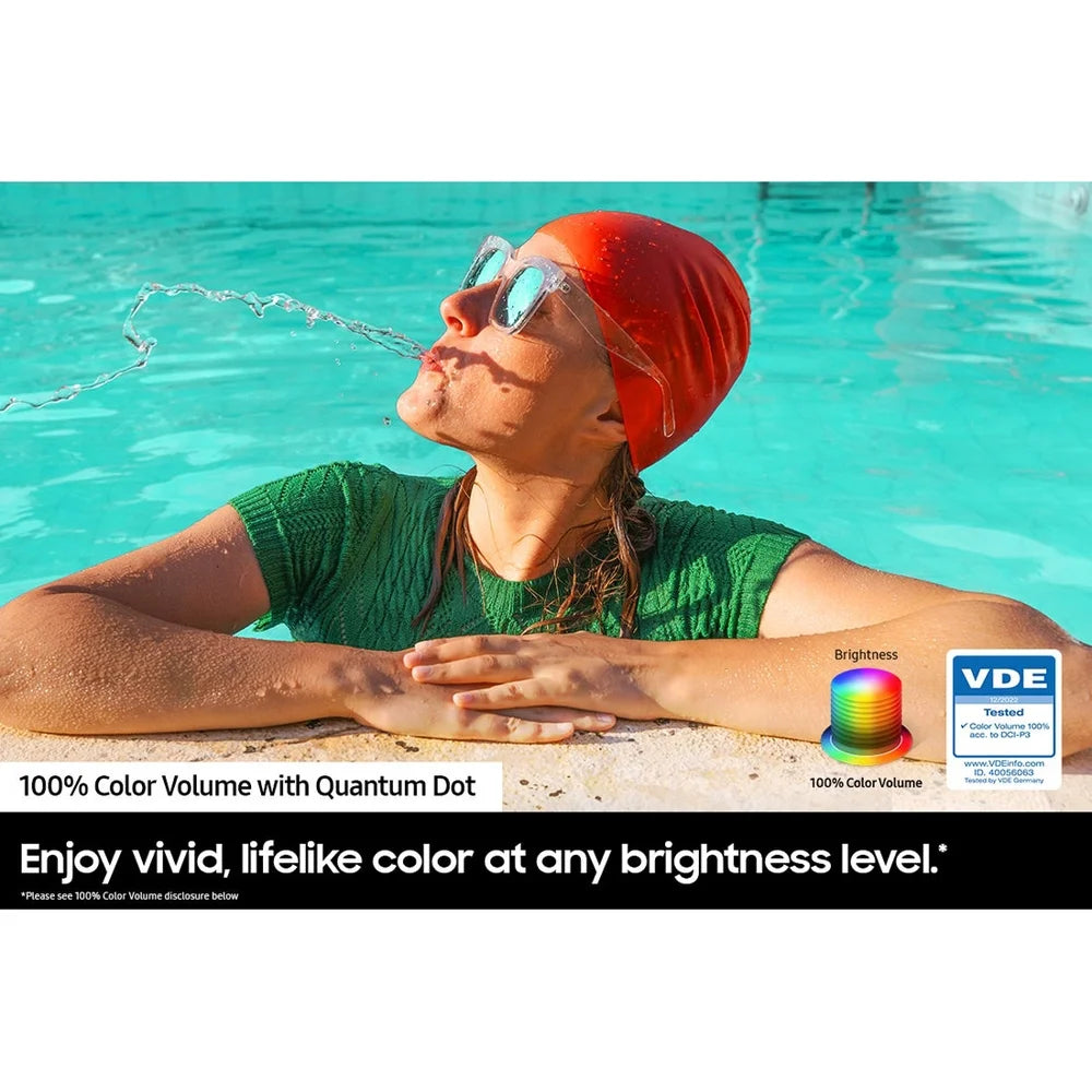 75 Inch QLED 4K Smart TV Bundle with 1 YR CPS Enhanced Protection Pack V98265