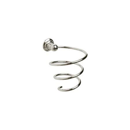 Chrome Solid Brass Hair Dryer Holder Y54223