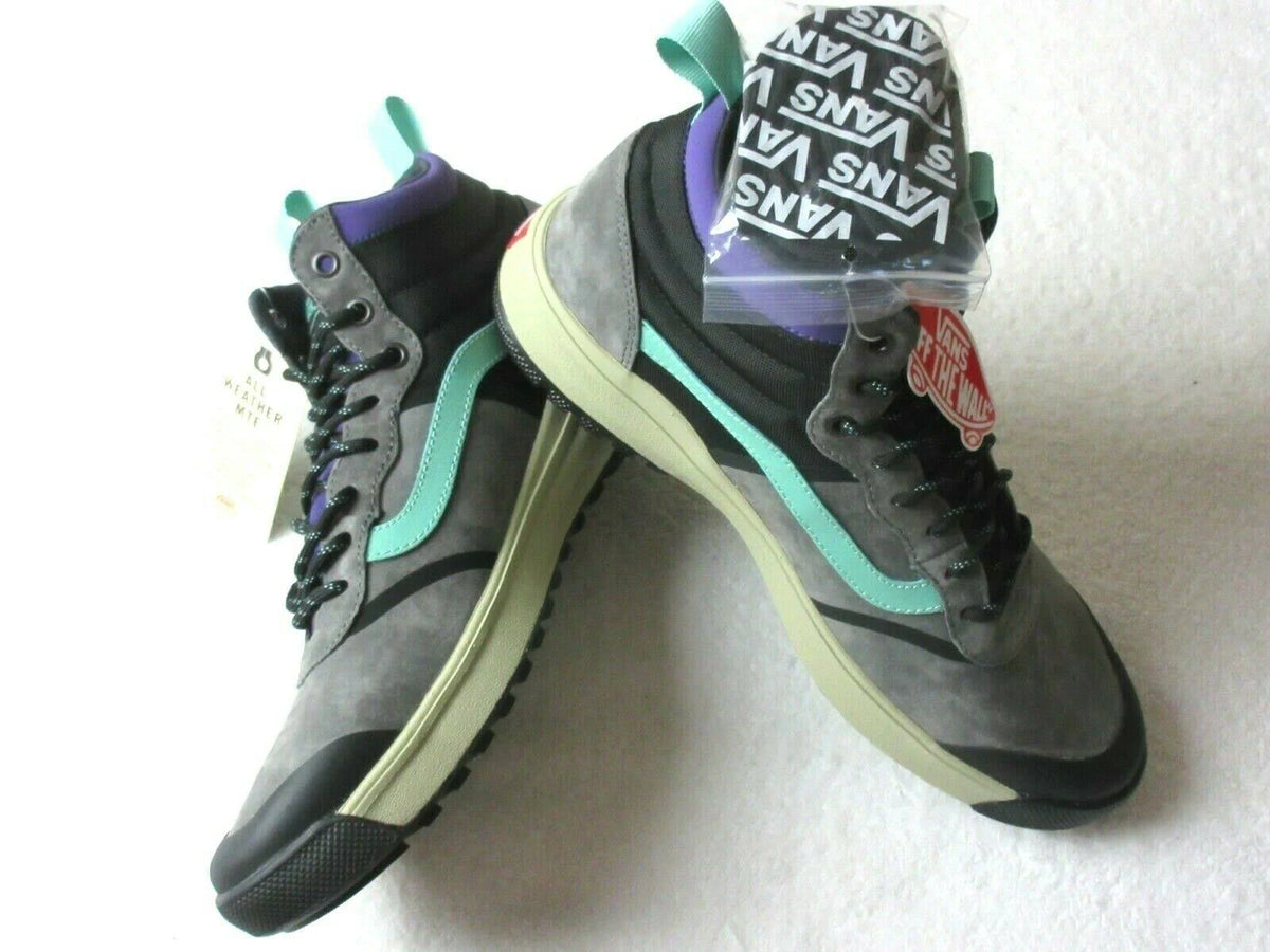 Pewter Eucalyptus Hi Top Shoes V164