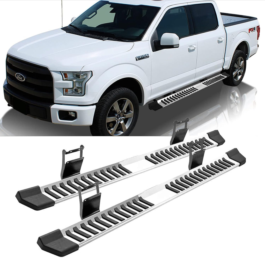 Chrome Aluminum Running Boards Side Steps D2889