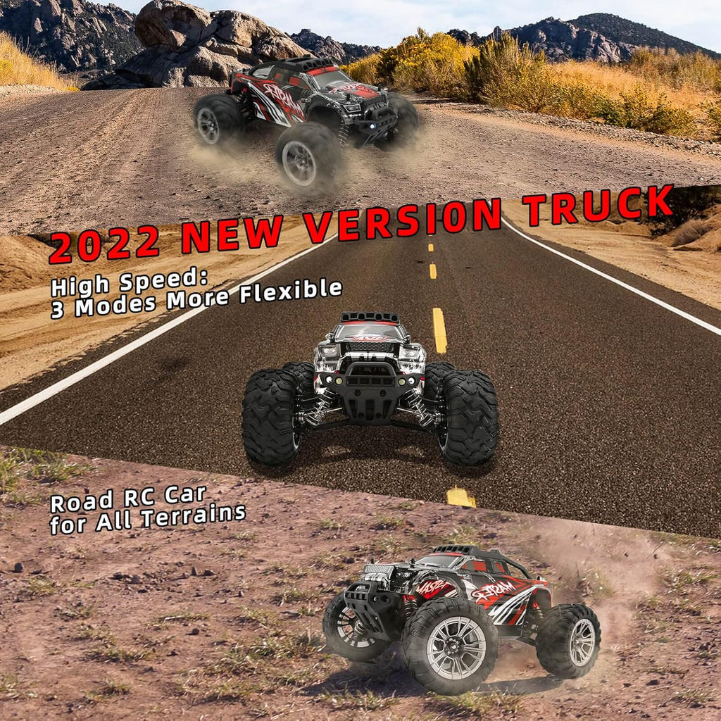 1:16 Scale 4WD High Speed RC Truck 30+ KMH Electric Toy Car (Red) R66091