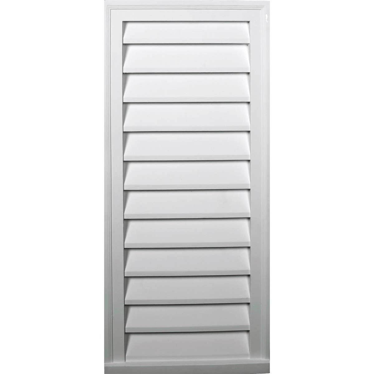 Vertical Urethane Gable Vent Louver V4780