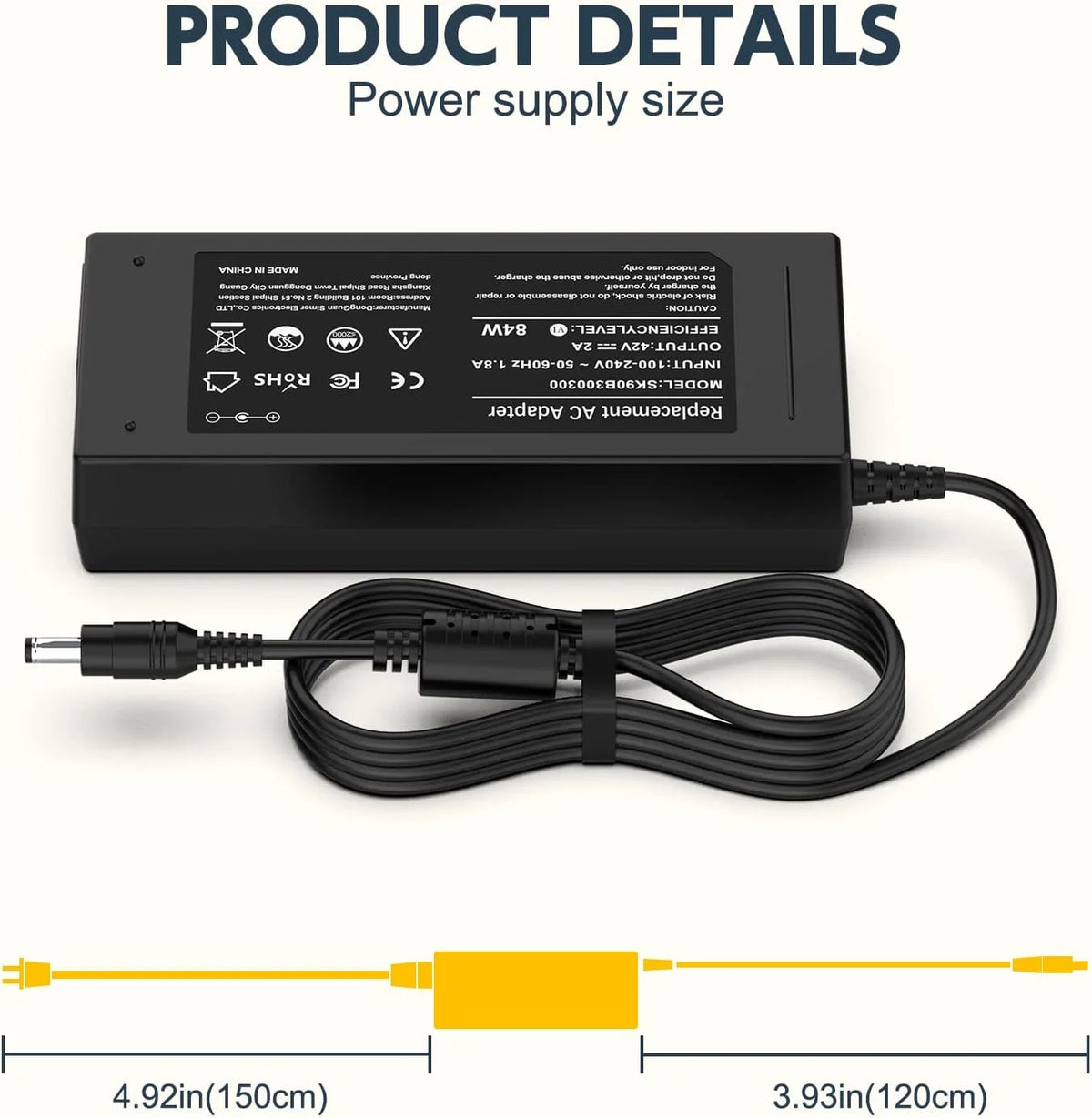 42V 2A Battery Charger I85978
