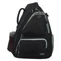 Black Polyester Sling Backpack L33011