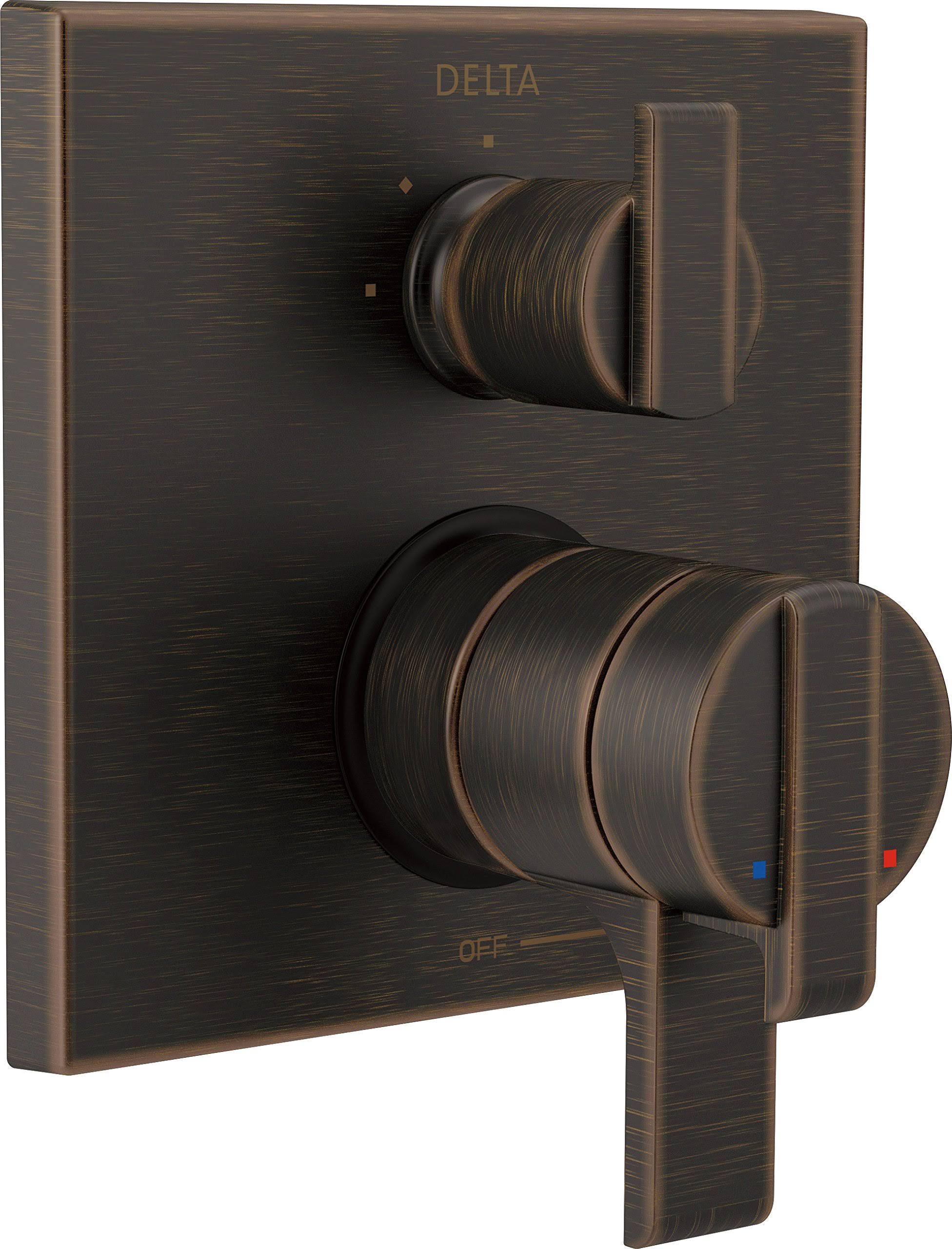 Venetian Bronze Monitor 17 Series Valve Trim with 3-Setting Integrated Diverter F820