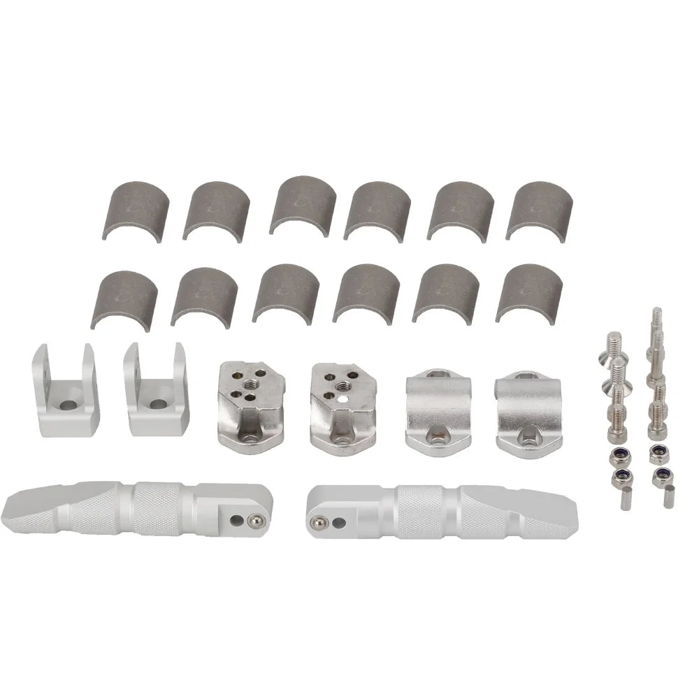 Universal Motorcycle 360 Rotatable Highway Crash Bar Foot Pegs R534