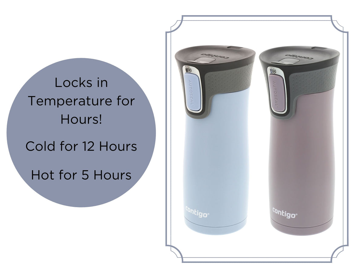 16 oz Autoseal Travel Mug 2 Pack F5046