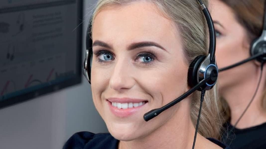 Headset with Noise Canceling Microphone & HD Speakers M7806