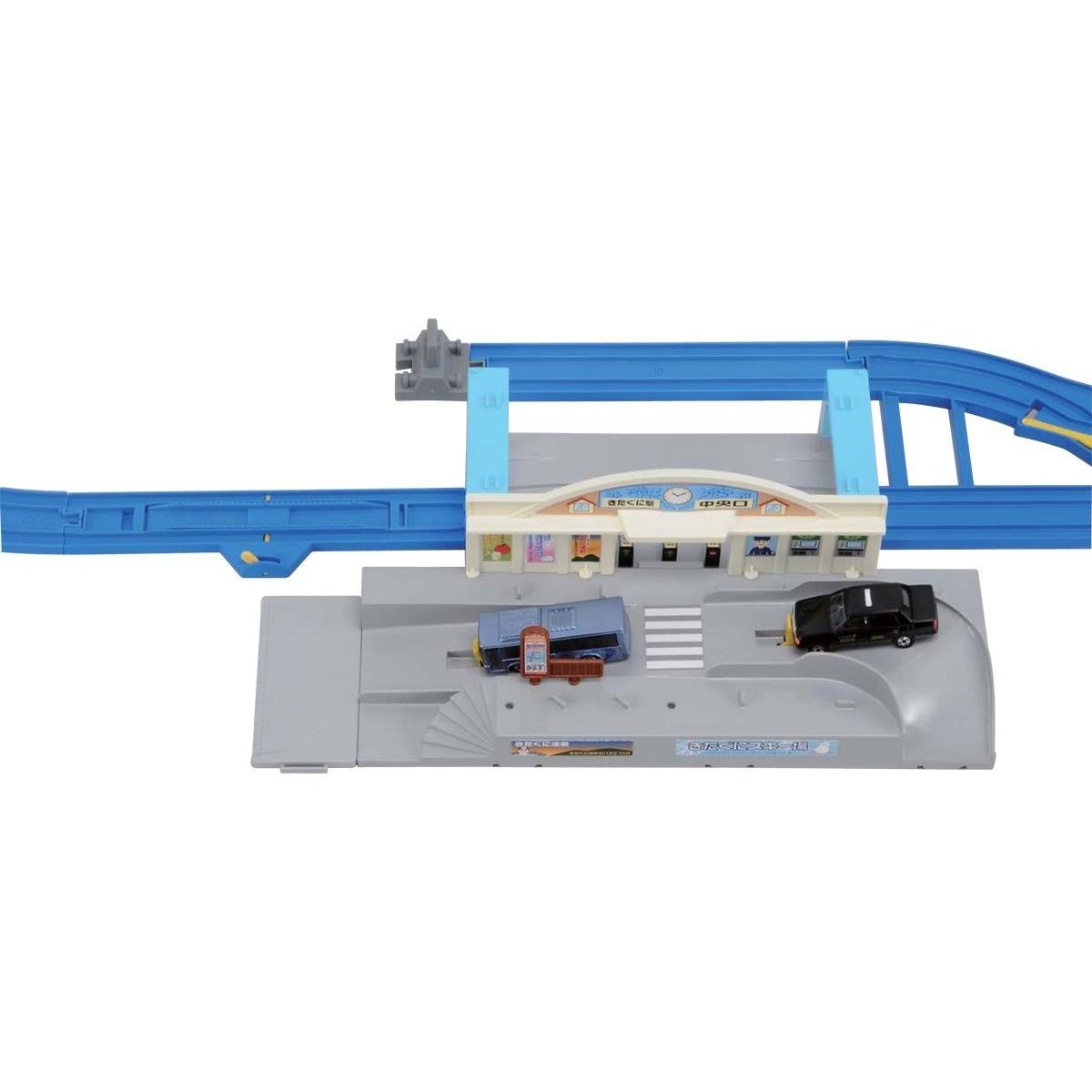 Plarail E5 Series Hayabusa Tomica Station Front Rotary Set L817314