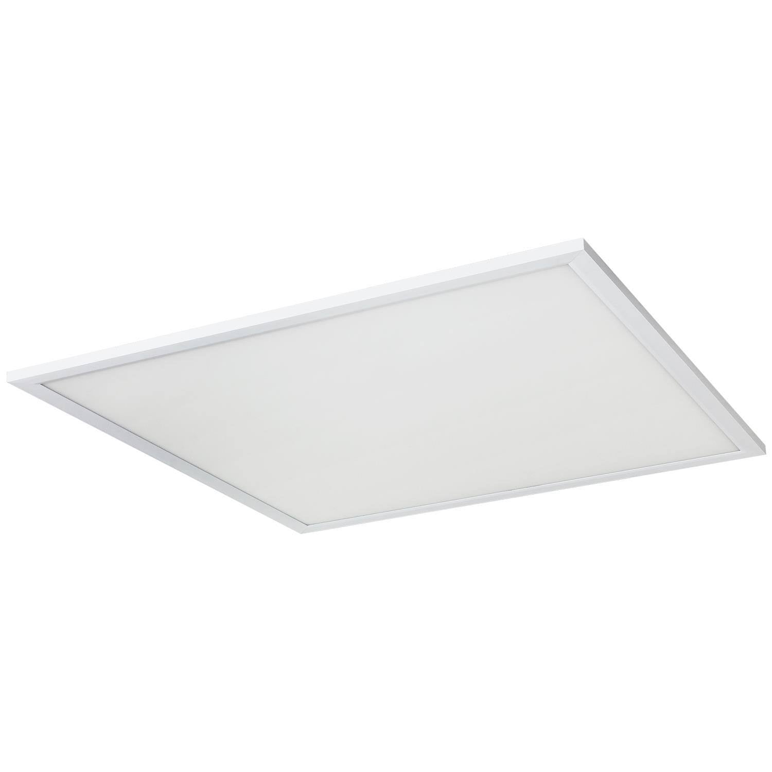 LED Light Panel, 1x1 foot, 15W, 3500K Warm White, Dimmable, 2-Pack V60617
