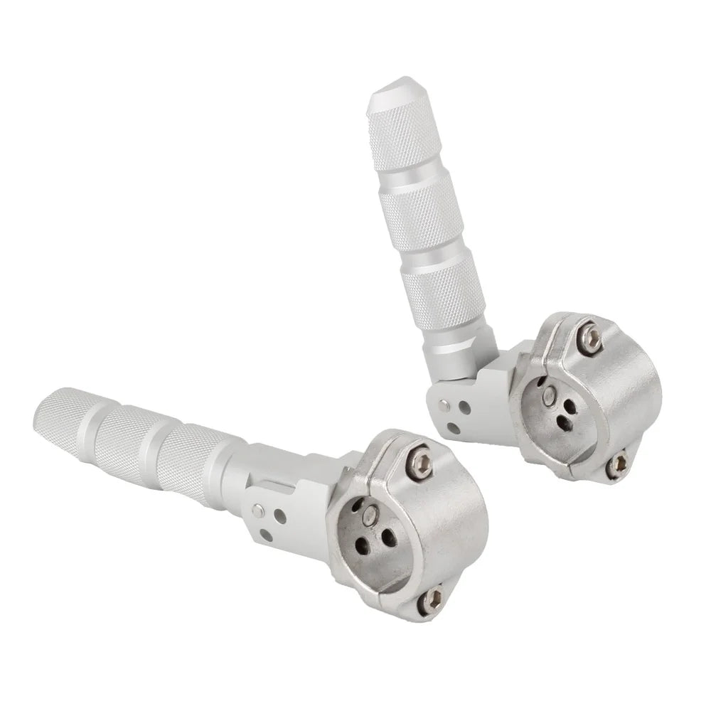 Universal Motorcycle 360 Rotatable Highway Crash Bar Foot Pegs R534