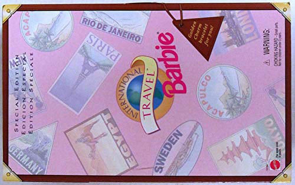 Barbie Doll Special Edition with Golden Charm Bracelet I2393