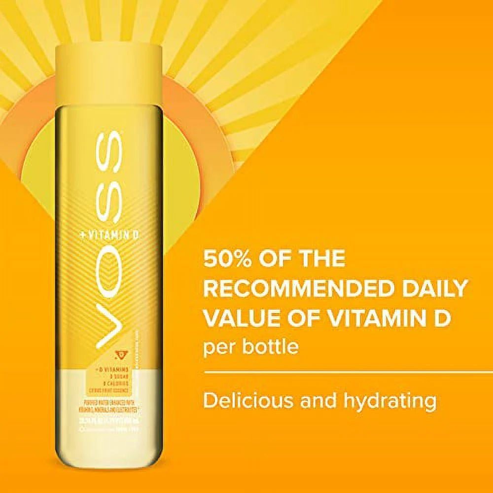 Purified Water with Vitamin D and Electrolytes, 850ml (Pack of 12) C236