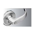Cylindrical Lock Bright Nickel Plated Clear Coated F802