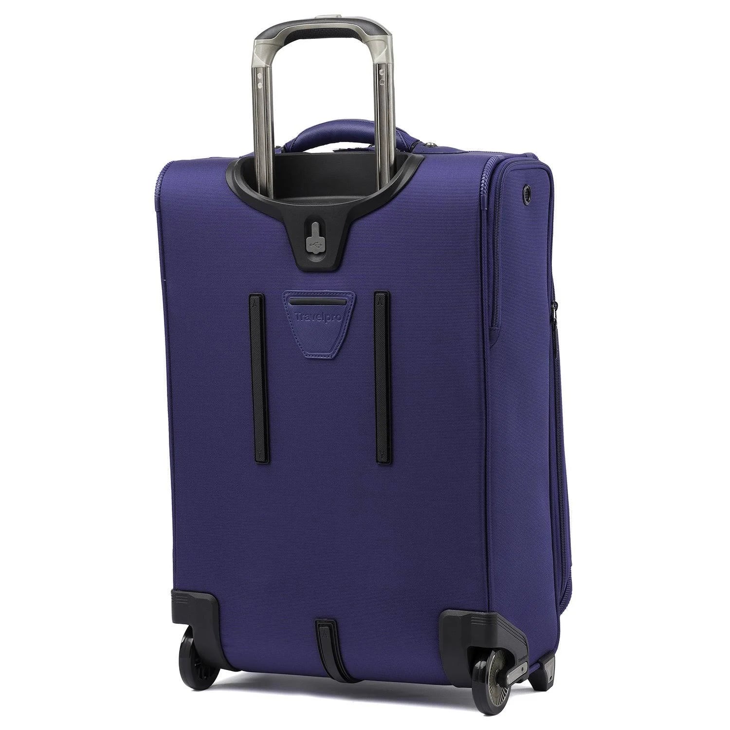 Expandable Carry-On with USB Charging Port - Blue P184543