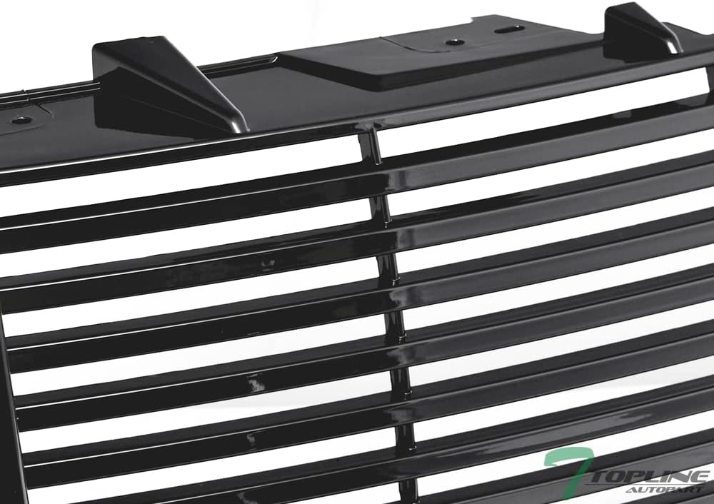 Glossy Black Front Grille Pack of 2 M13525