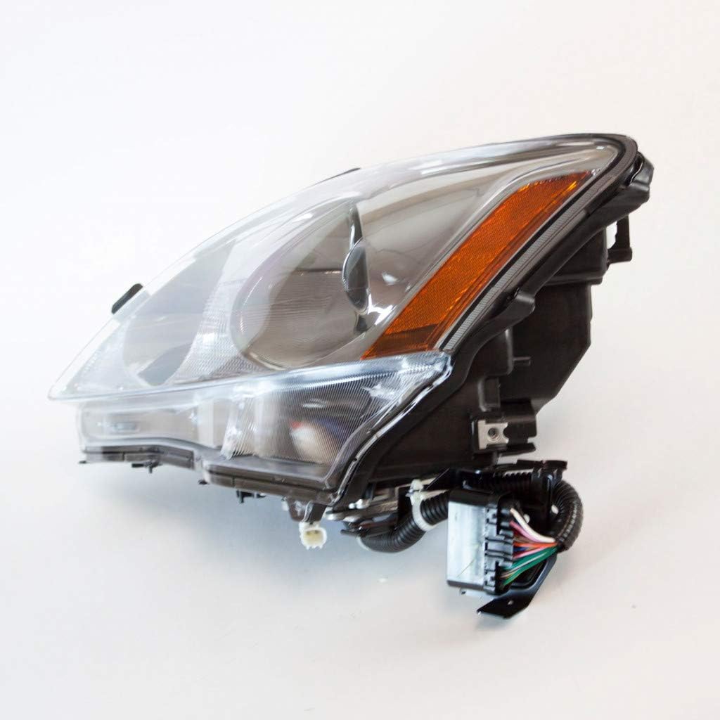 Passenger Side Headlight Assembly for Lexus IS250 2009 2010 Z29938