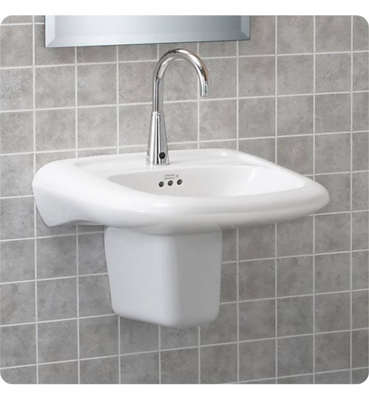 White Bathroom Sink V61221