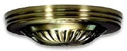 Antique Cast Brass Ribbed Canopy Kit S48642