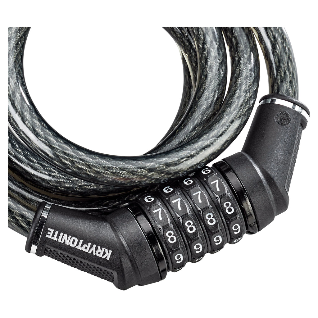 (2 pack) Resettable 12mm Combo Cable Bicycle Lock M755333