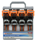Reflective Ratchet Tie-Downs 4-Pack D7313