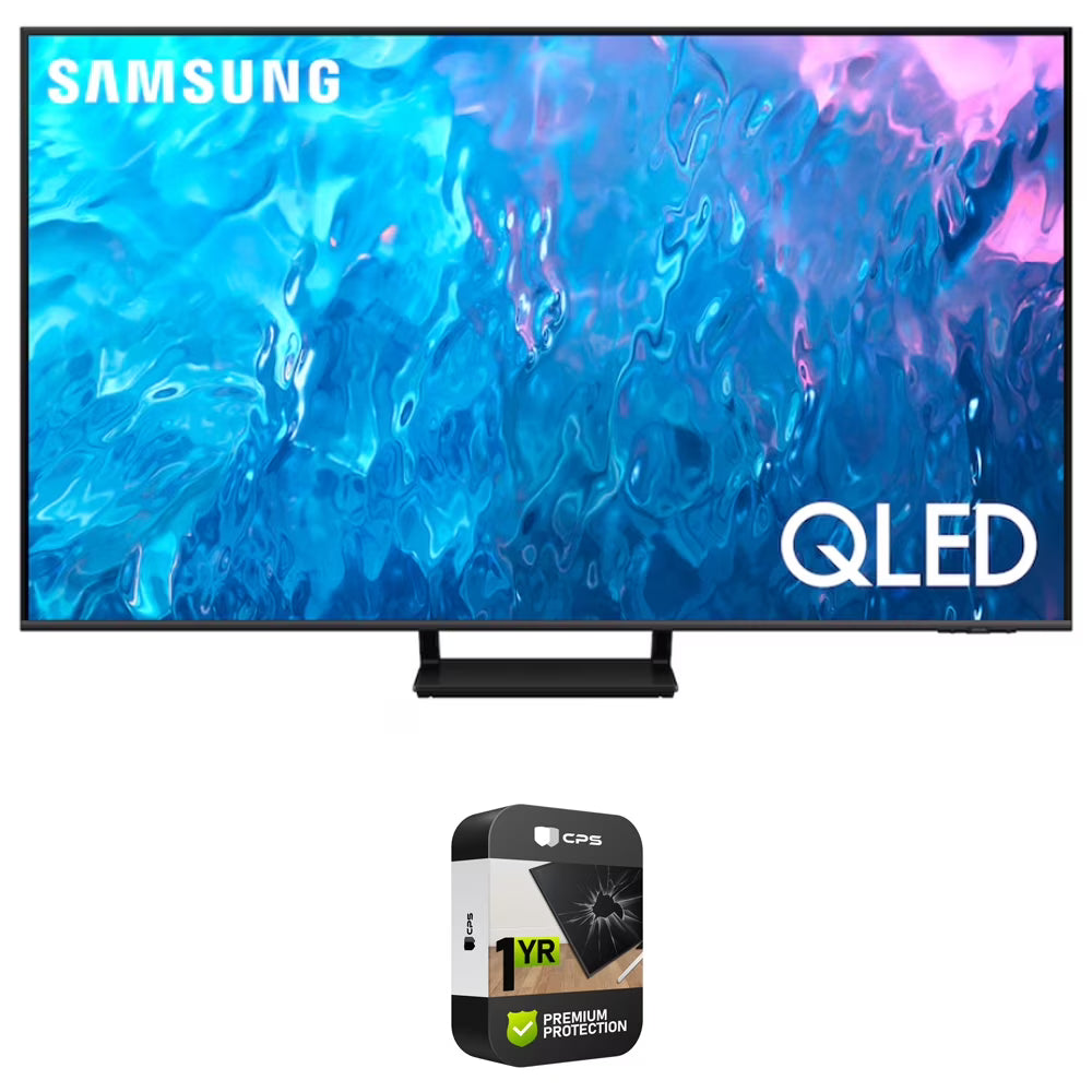 75 Inch QLED 4K Smart TV Bundle with 1 YR CPS Enhanced Protection Pack V98265